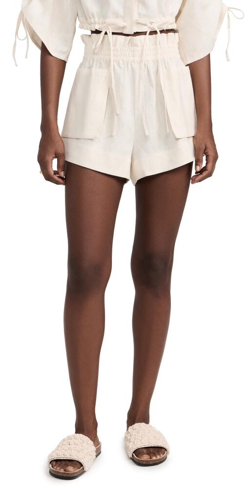 HEVRON Mira Shorts Ivory Cover