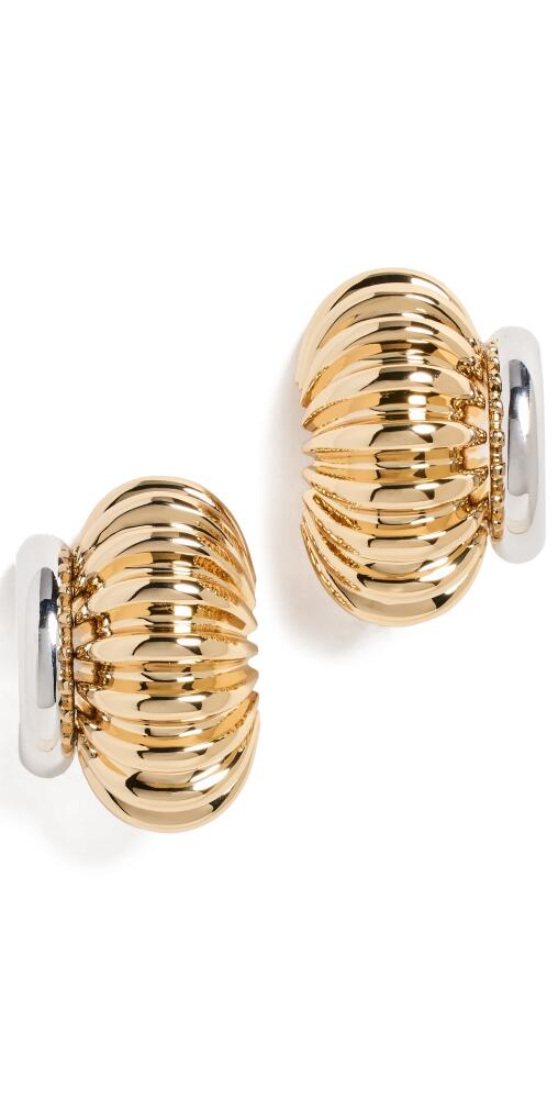 DEMARSON Lexi Earrings 12K Shiny Gold/Ir Cover