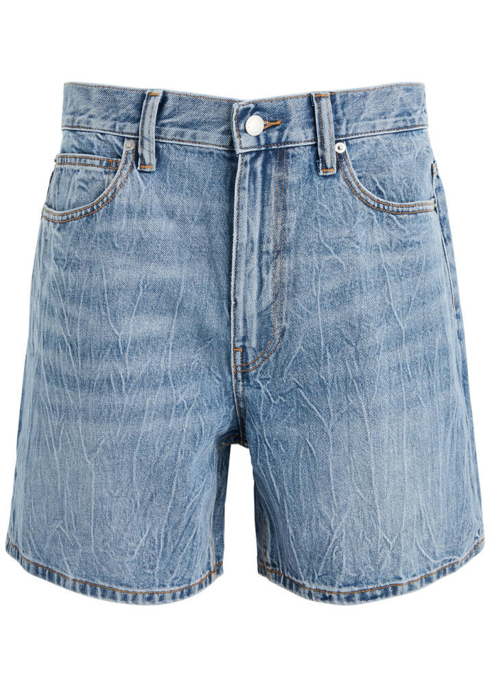 Alexanderwang.t Denim Shorts - Blue Cover