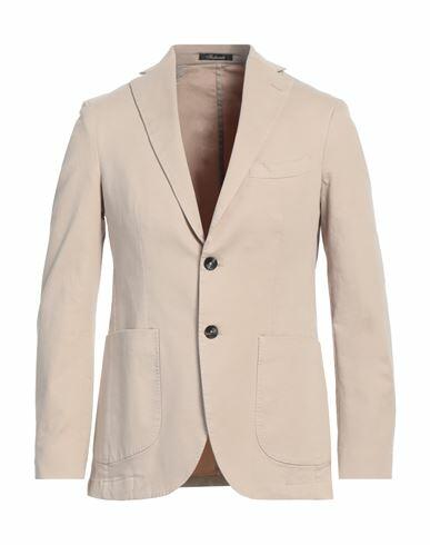 Iesse Man Blazer Beige Cotton, Elastane Cover