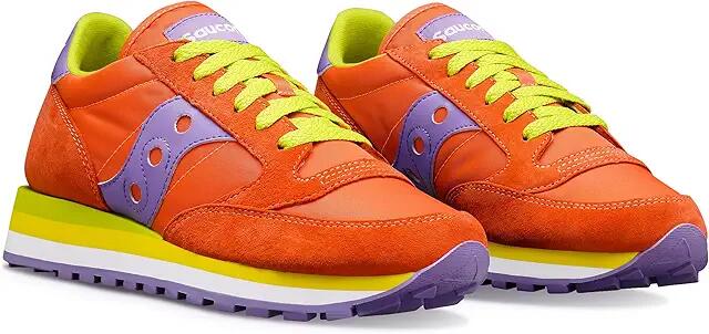 Saucony Originals Jazz Triple (Orange/Lilac) Women's Shoes Cover