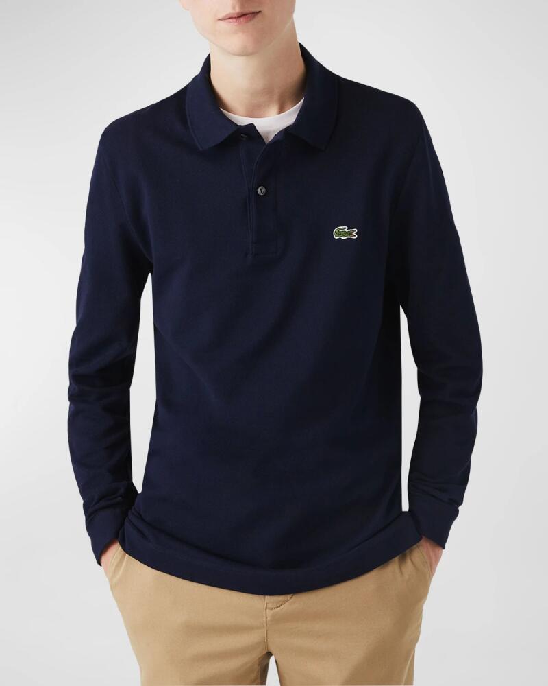 Lacoste Men's Slim-Fit Piqué Polo Shirt Cover