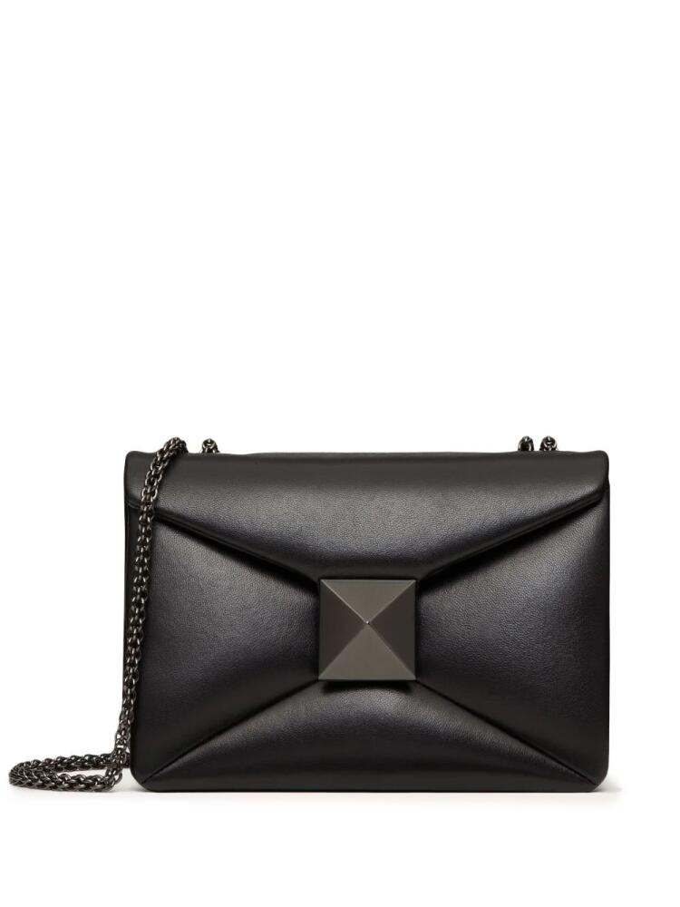 Valentino Garavani small One Stud nappa-leather crossbody bag - Black Cover