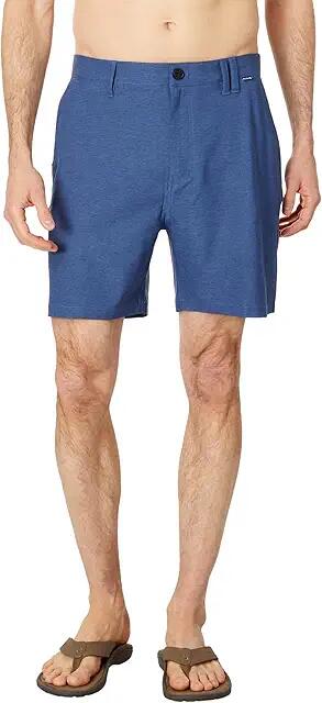 Hurley Phantom Heather 18 Walkshorts (Obsidian) Men's Shorts Cover