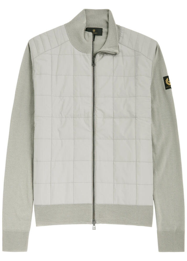 Belstaff Kelbrook Shell and Wool Jacket - Grey Cover