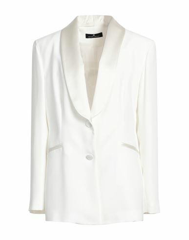 Monique Garçonne Woman Blazer Ivory Polyester Cover