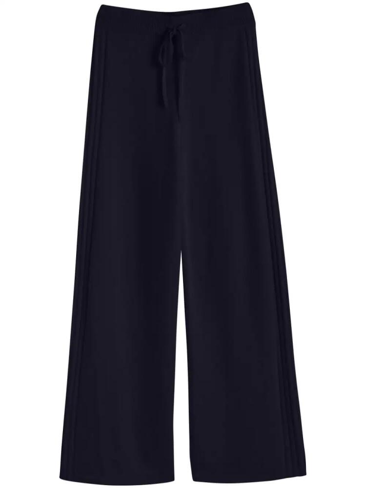 Chinti & Parker cashmere flared trousers - Blue Cover