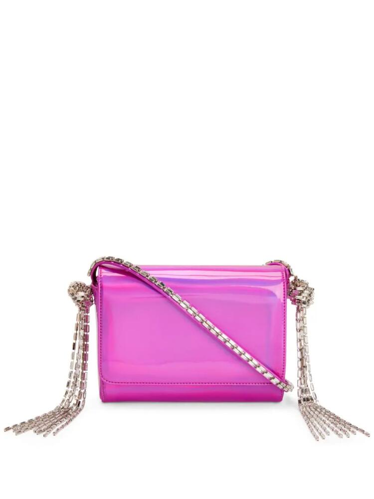 Alexandre Vauthier Geraldine crystal-embellished clutch bag - Pink Cover