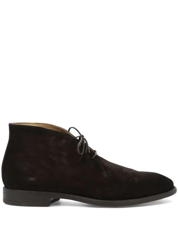 Officine Creative suede lace-up ankle boots - Brown Cover