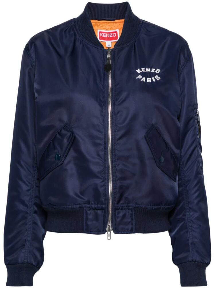 Kenzo Lucky Tiger bomber jacket - Blue Cover