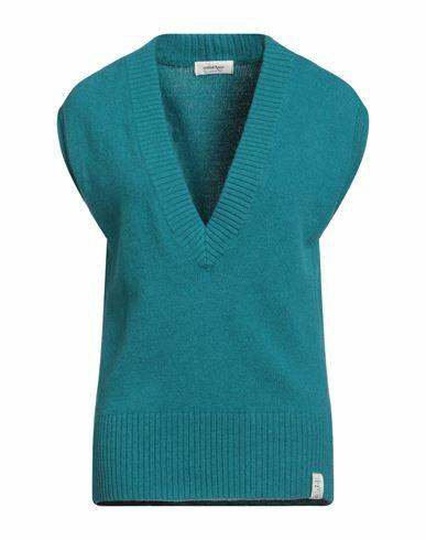 Ottod'ame Woman Sweater Deep jade Recycled cashmere, Wool Cover