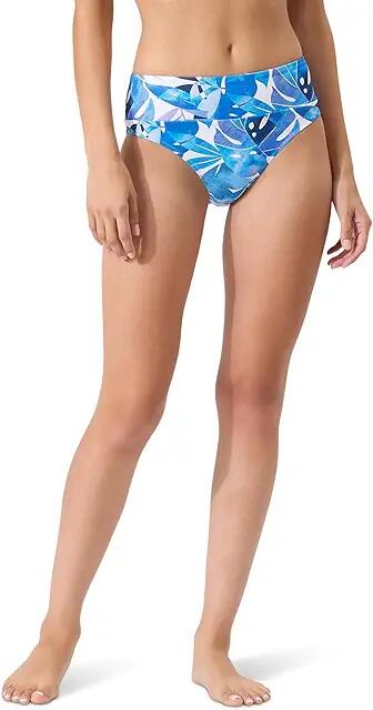 Tommy Bahama Palm Modern Palma High Waist (Mare Navy) Women's Swimwear Cover