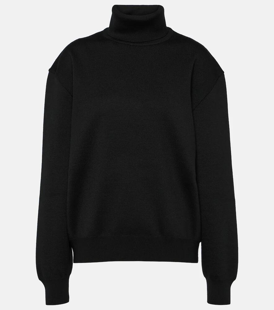 Alaïa Wool-blend turtleneck sweater Cover