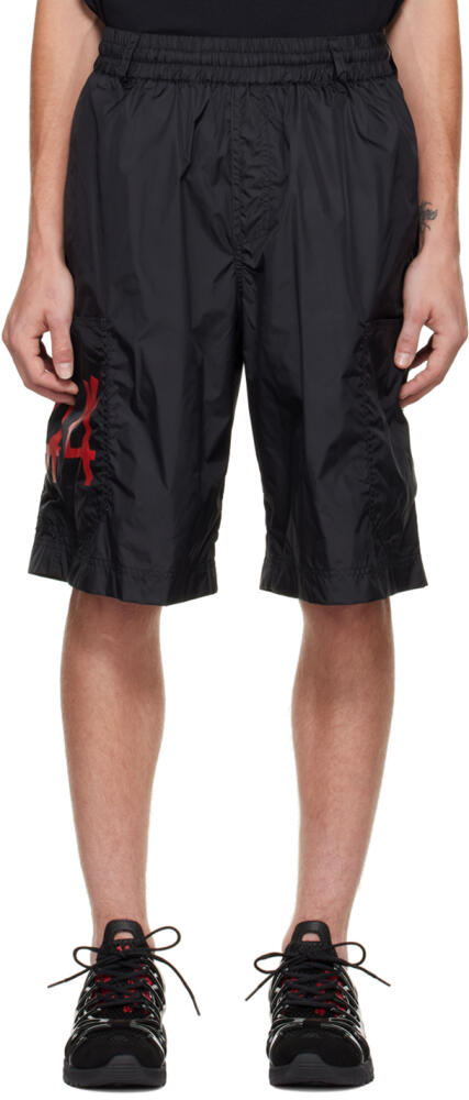 44 Label Group Black Cargo Shorts Cover