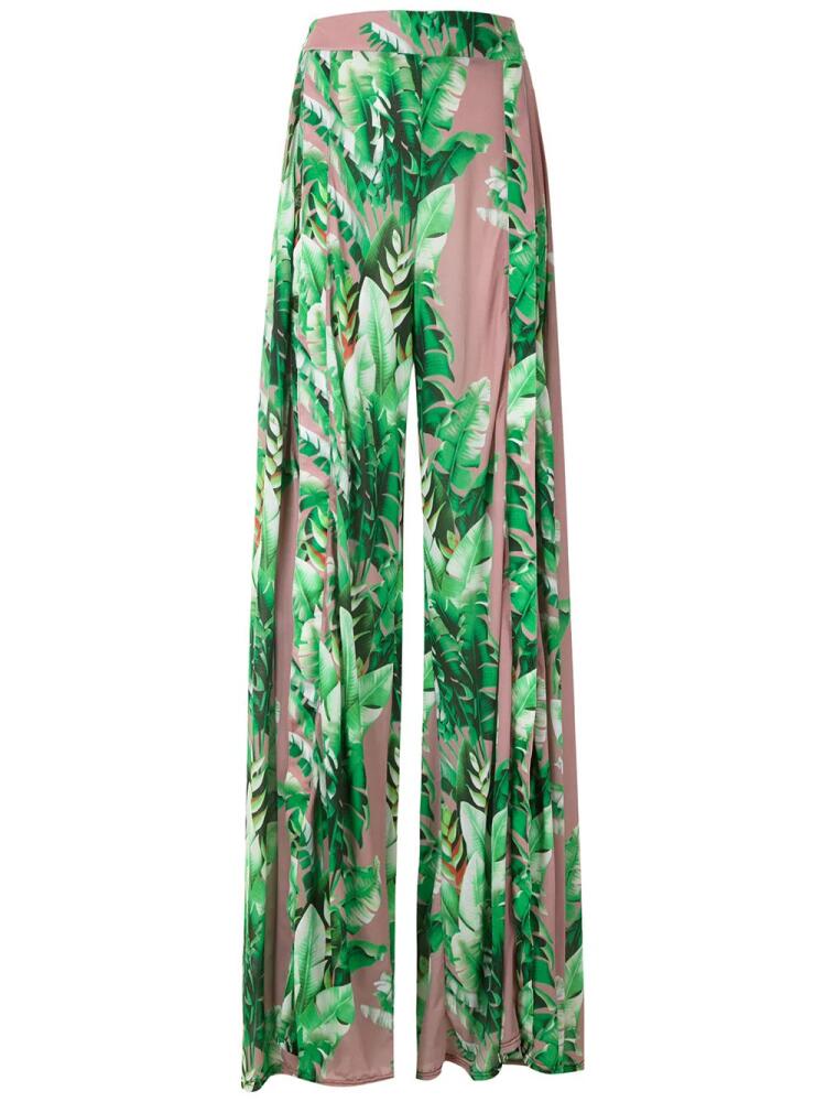 Amir Slama printed wide leg trousers - Multicolour Cover