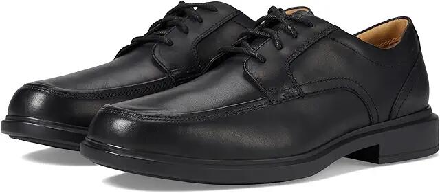 Johnston & Murphy XC4 Stanton 2.0 Moc Toe Lace-Up (Black) Men's Lace Up Wing Tip Shoes Cover