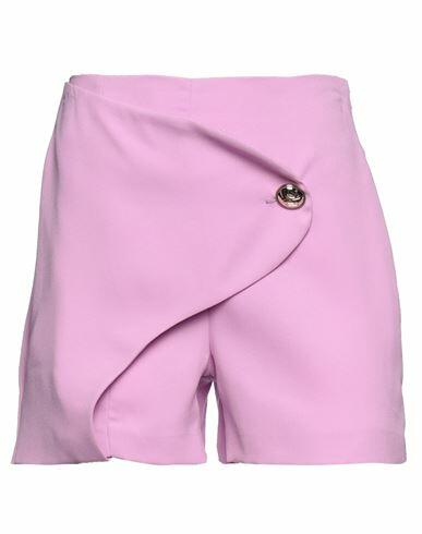 Monique Garçonne Woman Shorts & Bermuda Shorts Pink Polyester Cover