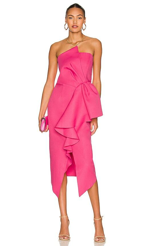 ELLIATT Reception Dress in Fuchsia Cover