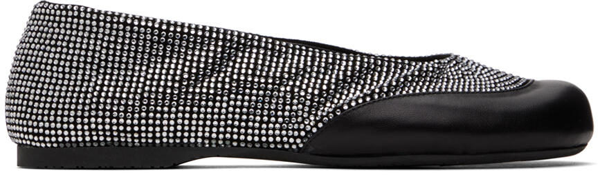 JW Anderson Black Crystal Ballerina Flats Cover