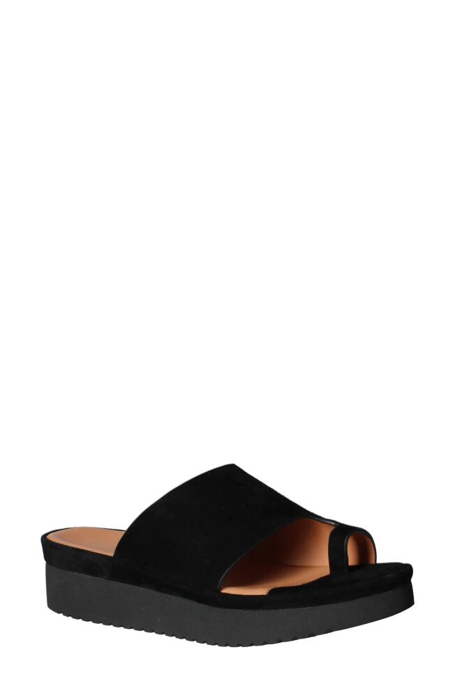 L'Amour des Pieds Ahlina Platform Sandal in Black Cover