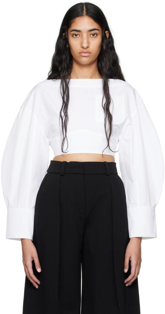 JACQUEMUS White La Casa 'Le haut Casaco' Blouse Cover