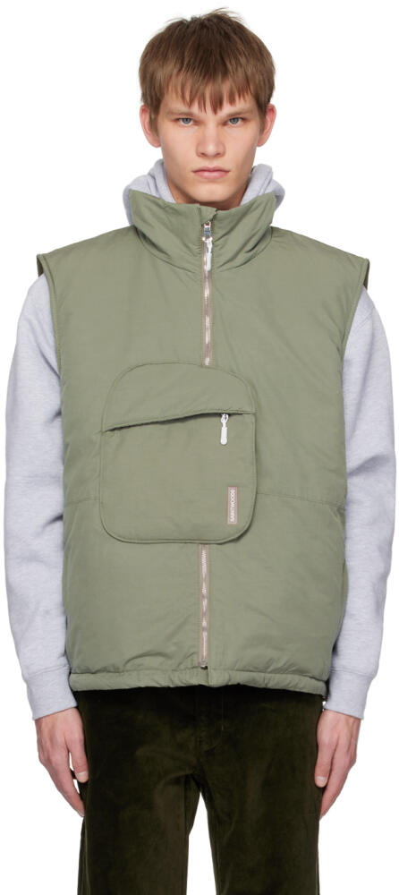 Saintwoods Khaki Insulated Vest Cover