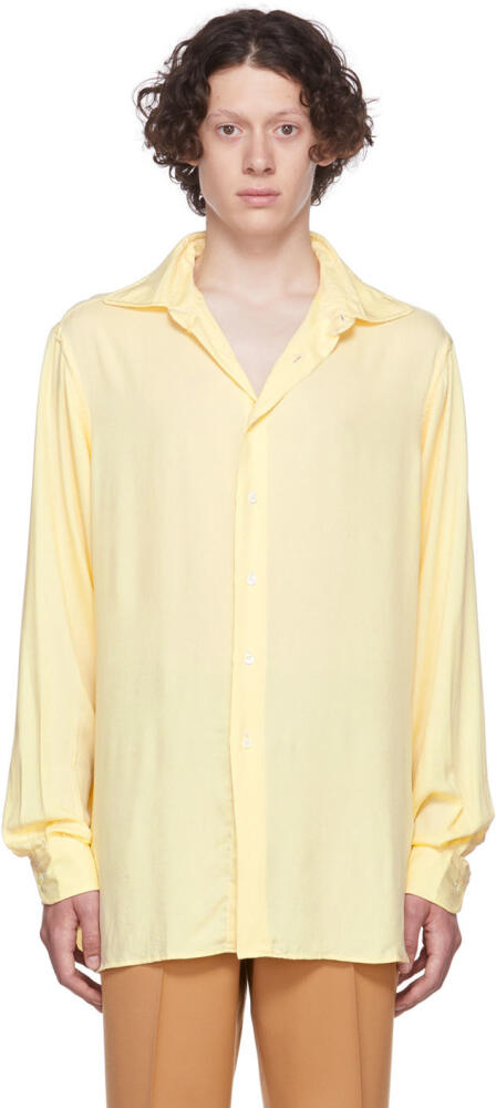 Factor's Yellow Rayon Shirt Cover