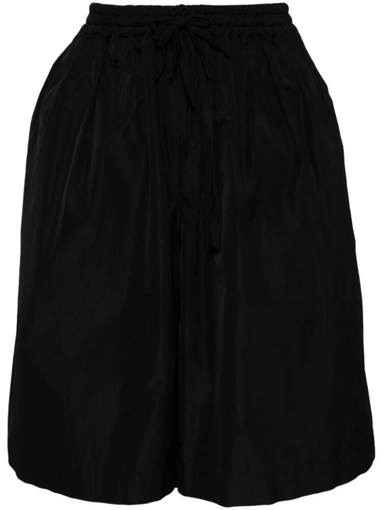 Jil Sander elasticated knee-length shorts - Black Cover