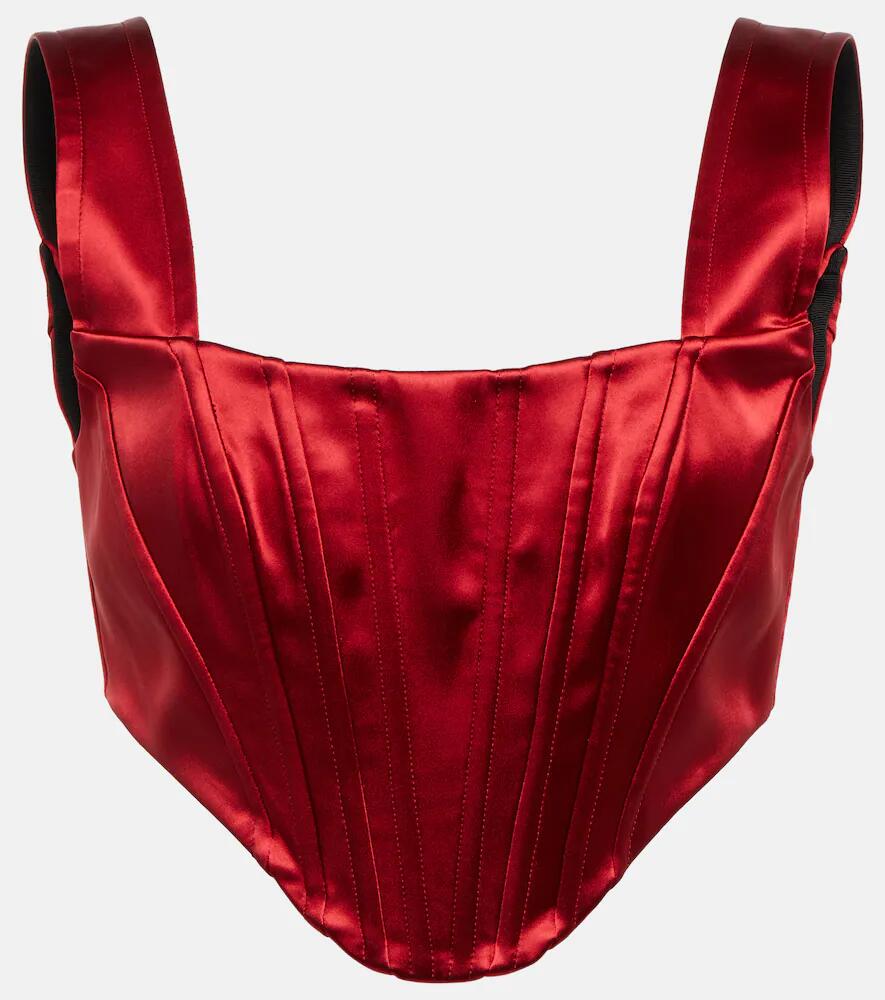 Dolce & Gabbana Satin corset top Cover