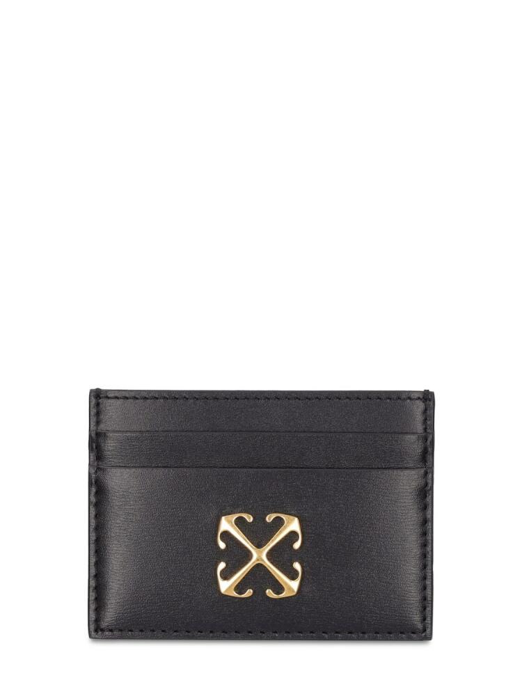 OFF-WHITE Jitney Leather Card Case Cover