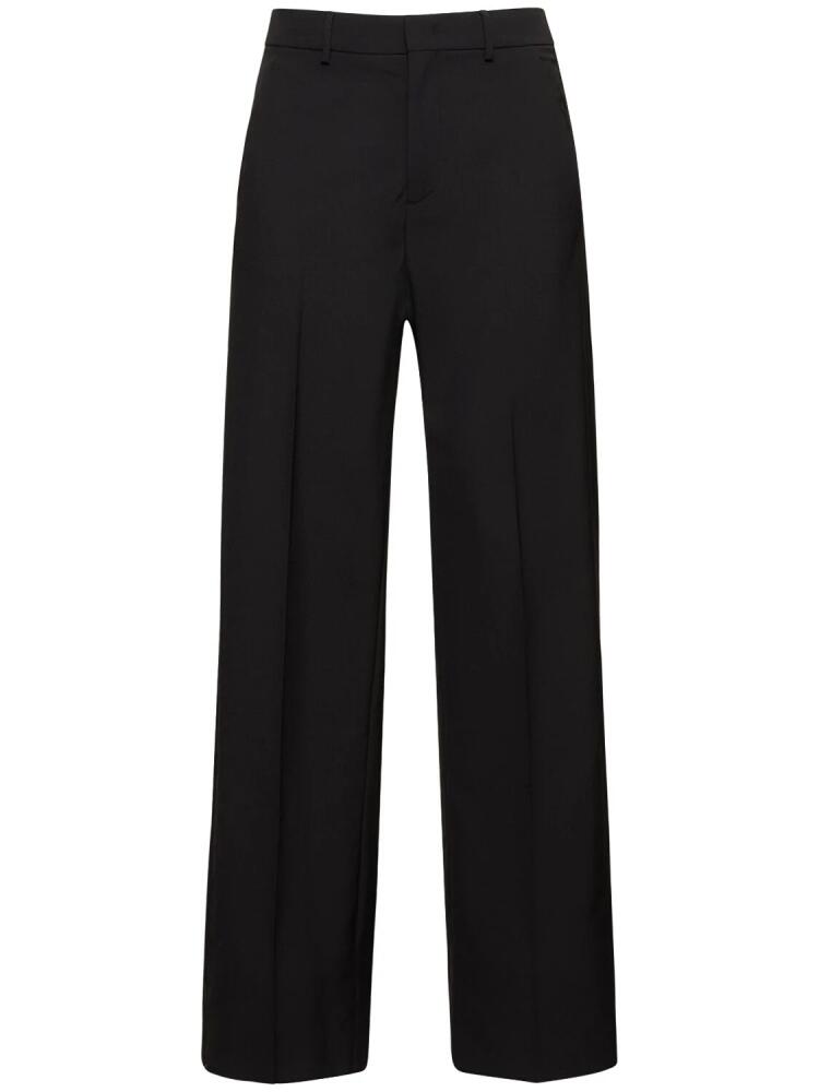 VALENTINO Tailored Wool Straight Pants Cover