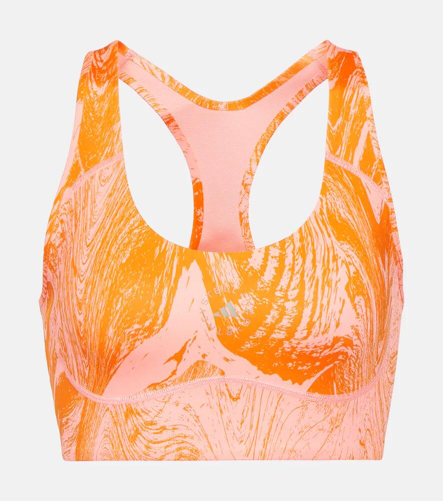 Adidas by Stella McCartney TruePurpose printed sports bra Cover