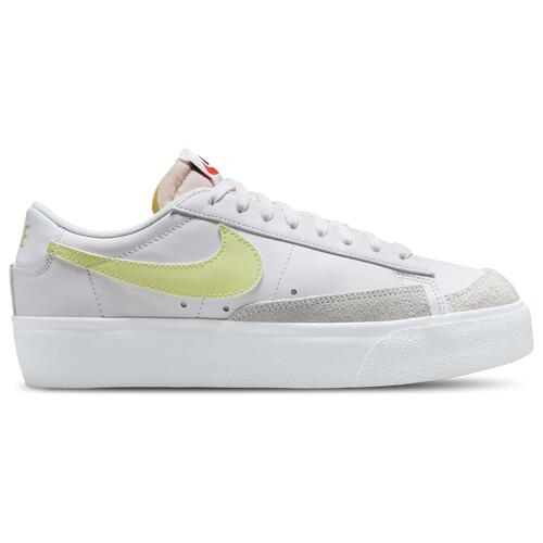 Nike Blazer Low Platform - Womens Shoes White/Life Lime/Team Orange Cover