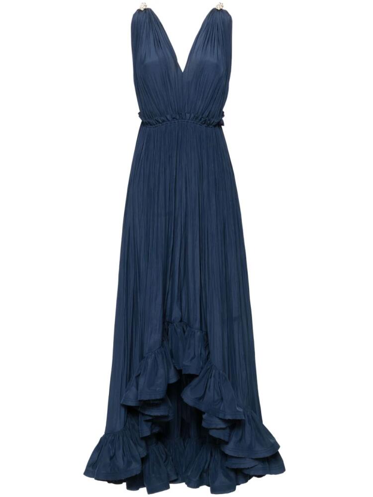 Lanvin ruffled gown - Blue Cover