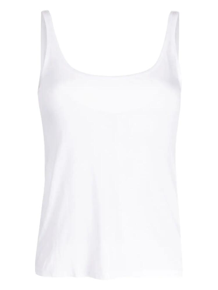 Kiki de Montparnasse Kate semi-sheer tank top - White Cover