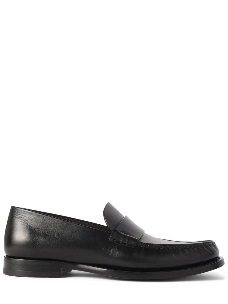 THE ROW 20mm Novus Leather Loafers Cover