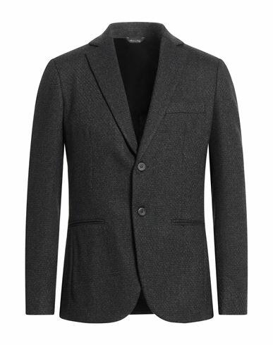 Yoon Man Blazer Steel grey Virgin Wool, Viscose, Polyamide Cover