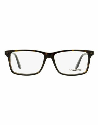 Longines Longines Rectangular Lg5032 Eyeglasses Man Eyeglass frame Brown Acetate Cover