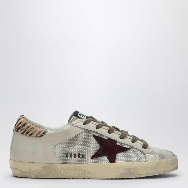 Golden Goose Super-star sneaker with pony skin insert Cover