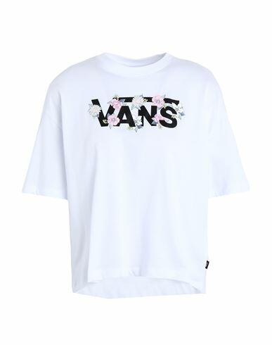 Vans Flow Rina Woman T-shirt White Cotton Cover