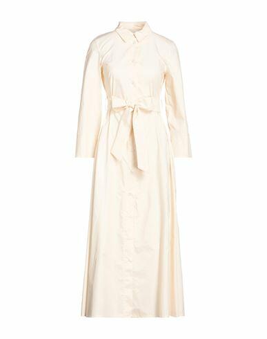 Haveone Woman Maxi dress Ivory Cotton Cover