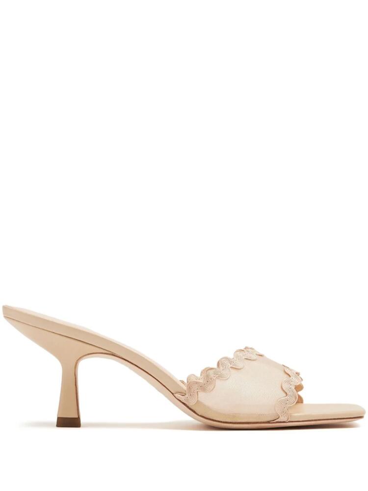 Loeffler Randall Milena leather mules - Neutrals Cover