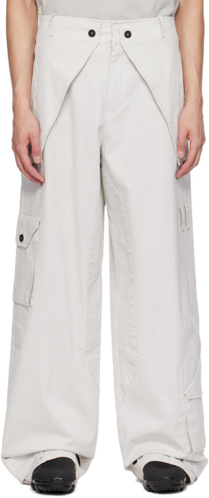 A-COLD-WALL* Off-White Overlay Cargo Pants Cover