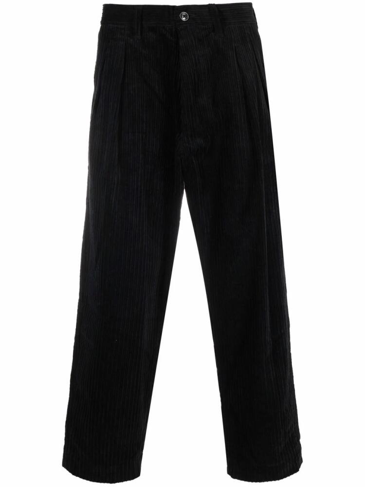 WTAPS cropped corduroy trousers - Black Cover