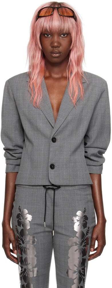 I'm Sorry by Petra Collins SSENSE Exclusive Gray Mimi Wade Edition Shrunken Blazer Cover