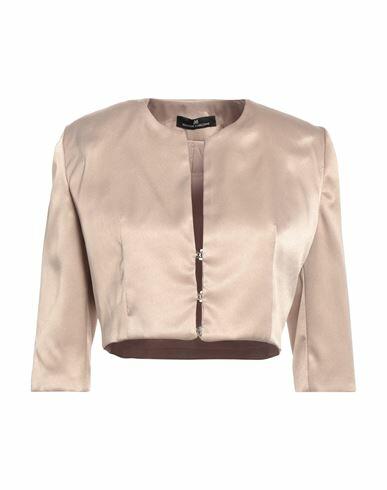 Monique Garçonne Woman Blazer Beige Polyester Cover