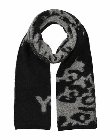 Y-3 Man Scarf Black Wool, Merino Wool, Polyamide, Elastane Cover