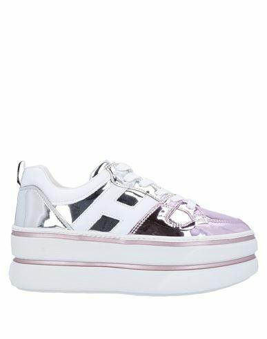 Hogan Woman Sneakers Pink Soft Leather Cover