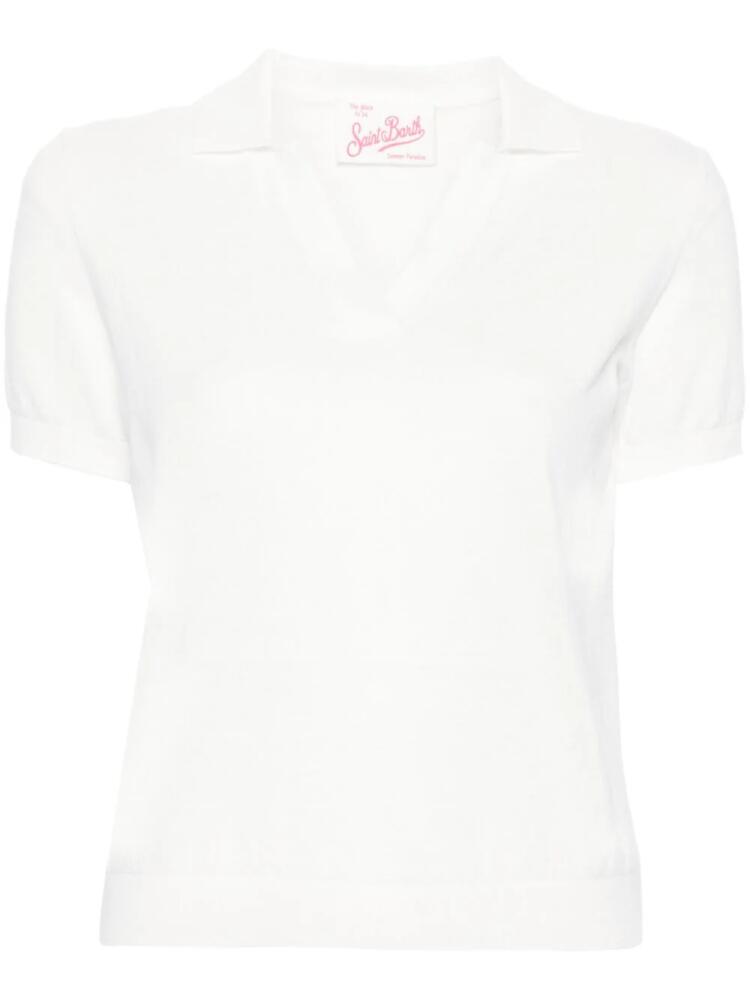 MC2 Saint Barth Evonne cotton polo shirt - White Cover