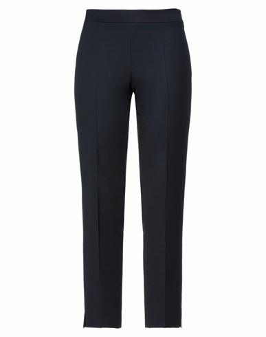 Emporio Armani Woman Pants Midnight blue Virgin Wool, Elastane Cover